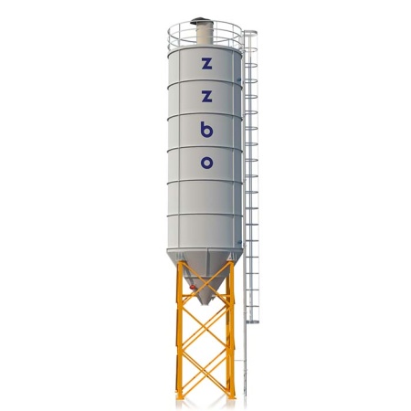 Силос цемента СЦМ-140 с высотой опоры 4 метра